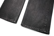 画像3: 90s Used Levi's 517 Denim Pants Over Dye Black made in USA リーバイス (3)
