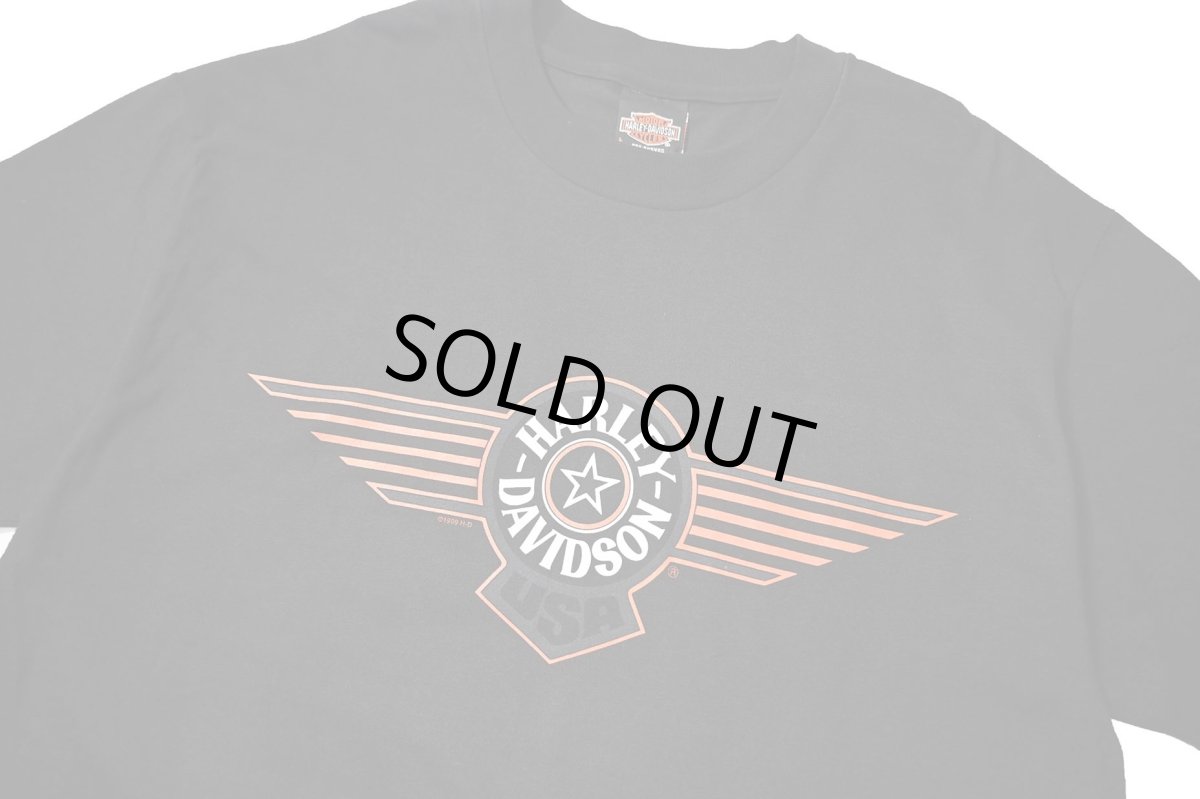 画像2: 90s Deadstock Harley-Davidson Print Tee made in USA (2)