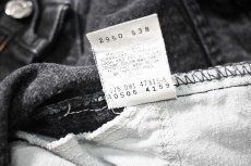 画像8: 91' Used Levi's 505 Denim Pants Black made in USA リーバイス (8)
