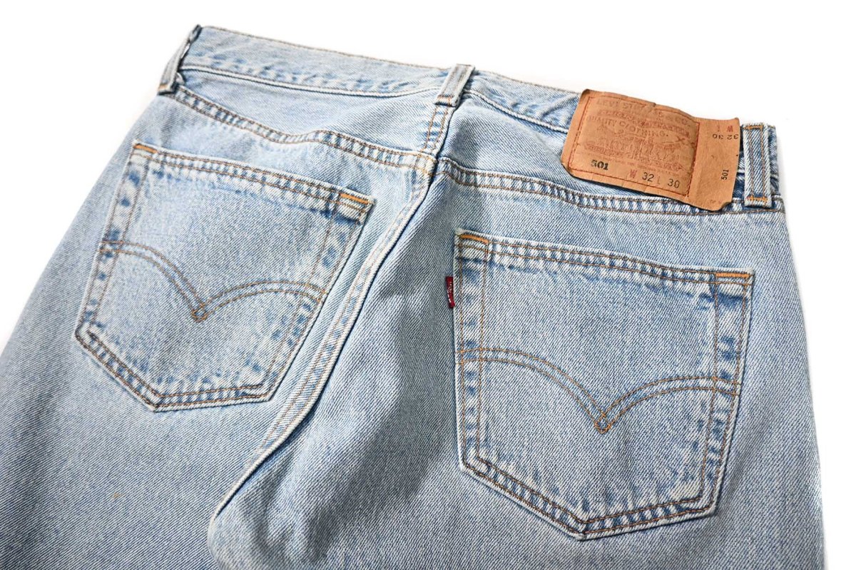 画像4: 97' Used Levi's 501 Denim Pants made in USA (4)