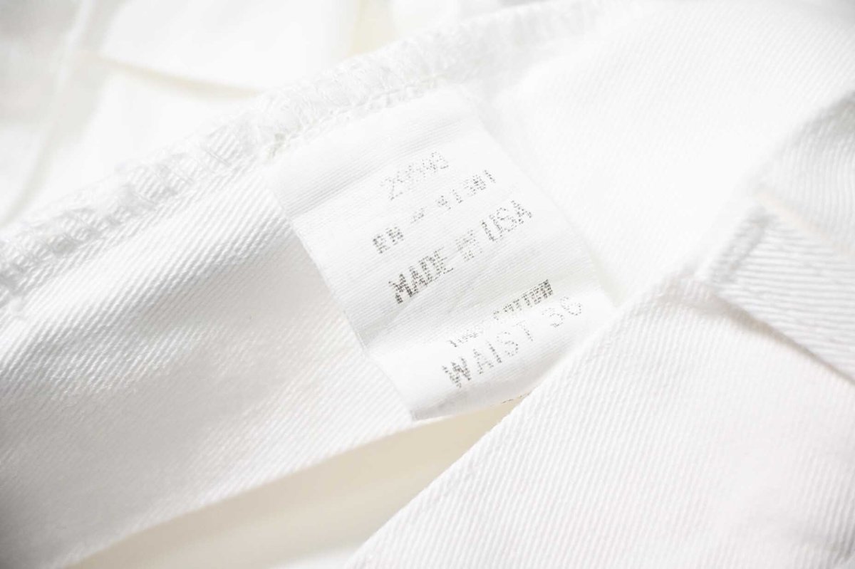 画像6: 80-90s Used Polo Ralph Lauren Chino Shorts White made in USA (6)