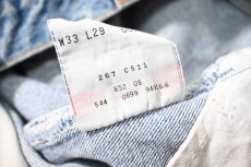 画像8: 99' Used Levi's 501 Denim Pants made in USA (8)
