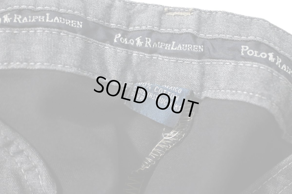 画像6: 90-00s Used Polo Ralph Lauren Tyler Shorts Black Over Dye (6)