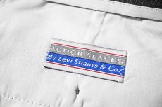 画像6: 90s Deadstock Levi's Action Slacks Grey made in USA (6)