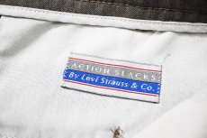 画像6: 90s Used Levi's Action Slacks Brown Grey (6)
