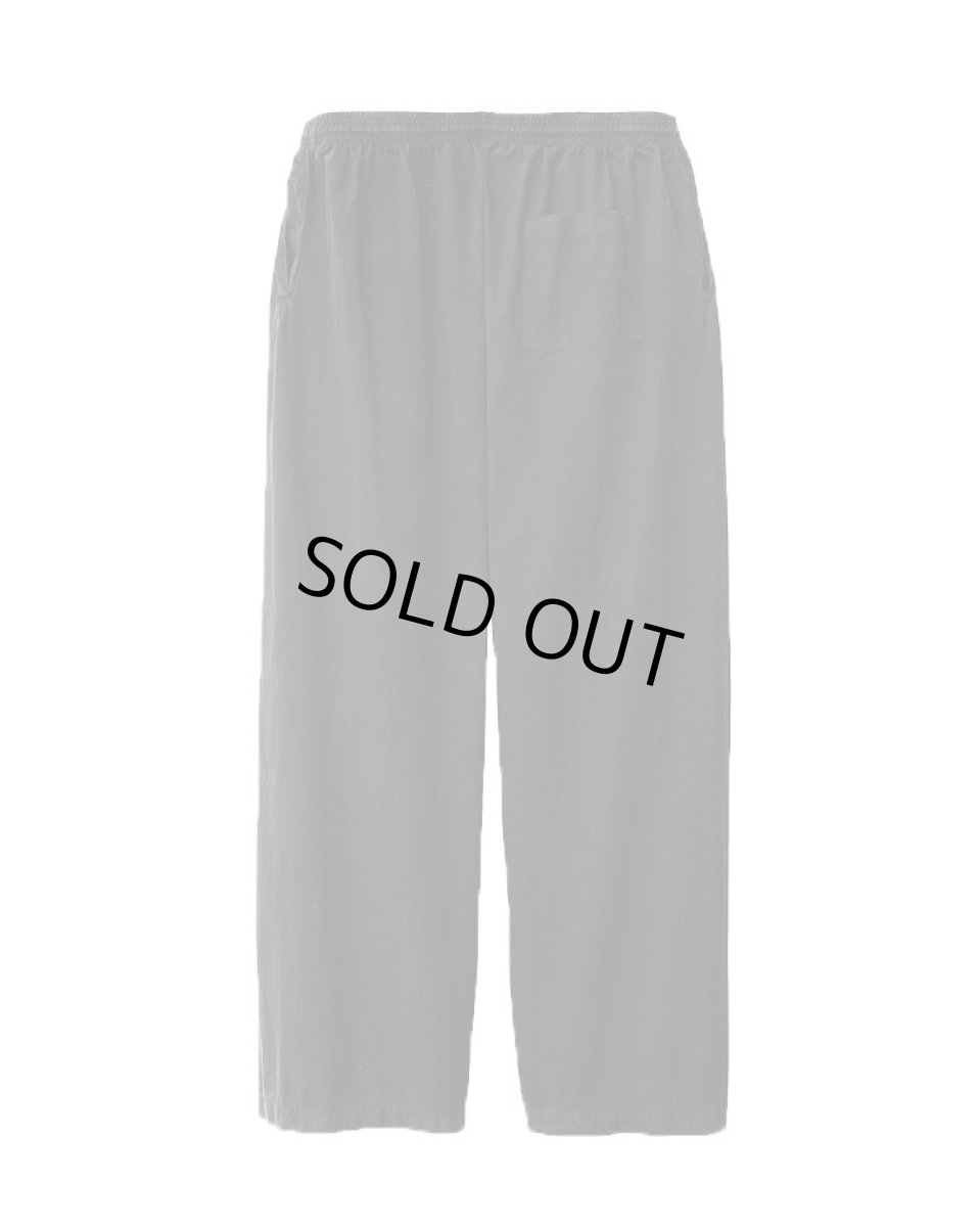 画像2: Los Angeles Apparel Cotton Poplin Wide Leg Pants Black ロサンゼルス アパレル (2)