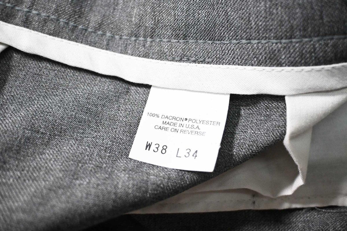 画像7: 90s Deadstock Levi's Action Slacks Grey made in USA (7)