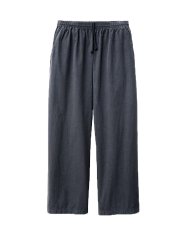 画像1: Los Angeles Apparel Cotton Poplin Wide Leg Pants Dolphin Blue ロサンゼルス アパレル (1)