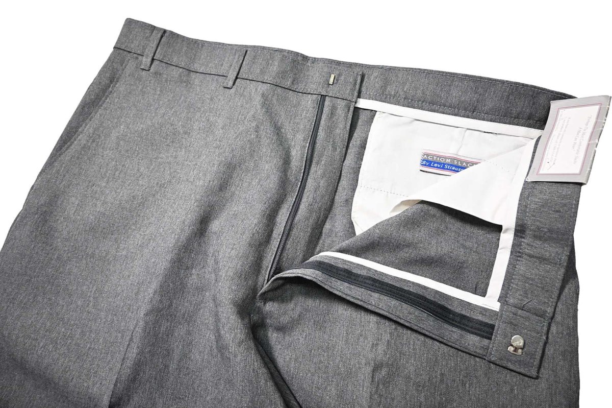 画像5: 90s Deadstock Levi's Action Slacks Grey made in USA (5)