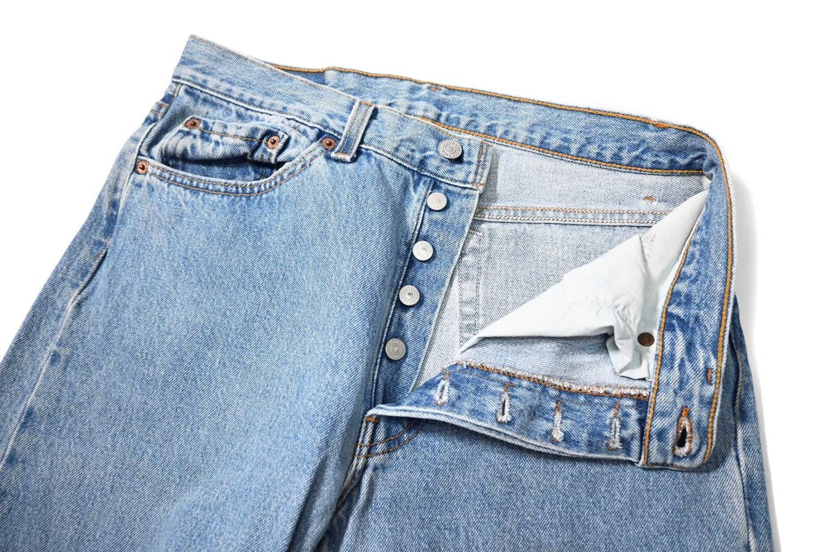 画像6: 95' Used Levi's 501 Denim Pants made in USA (6)