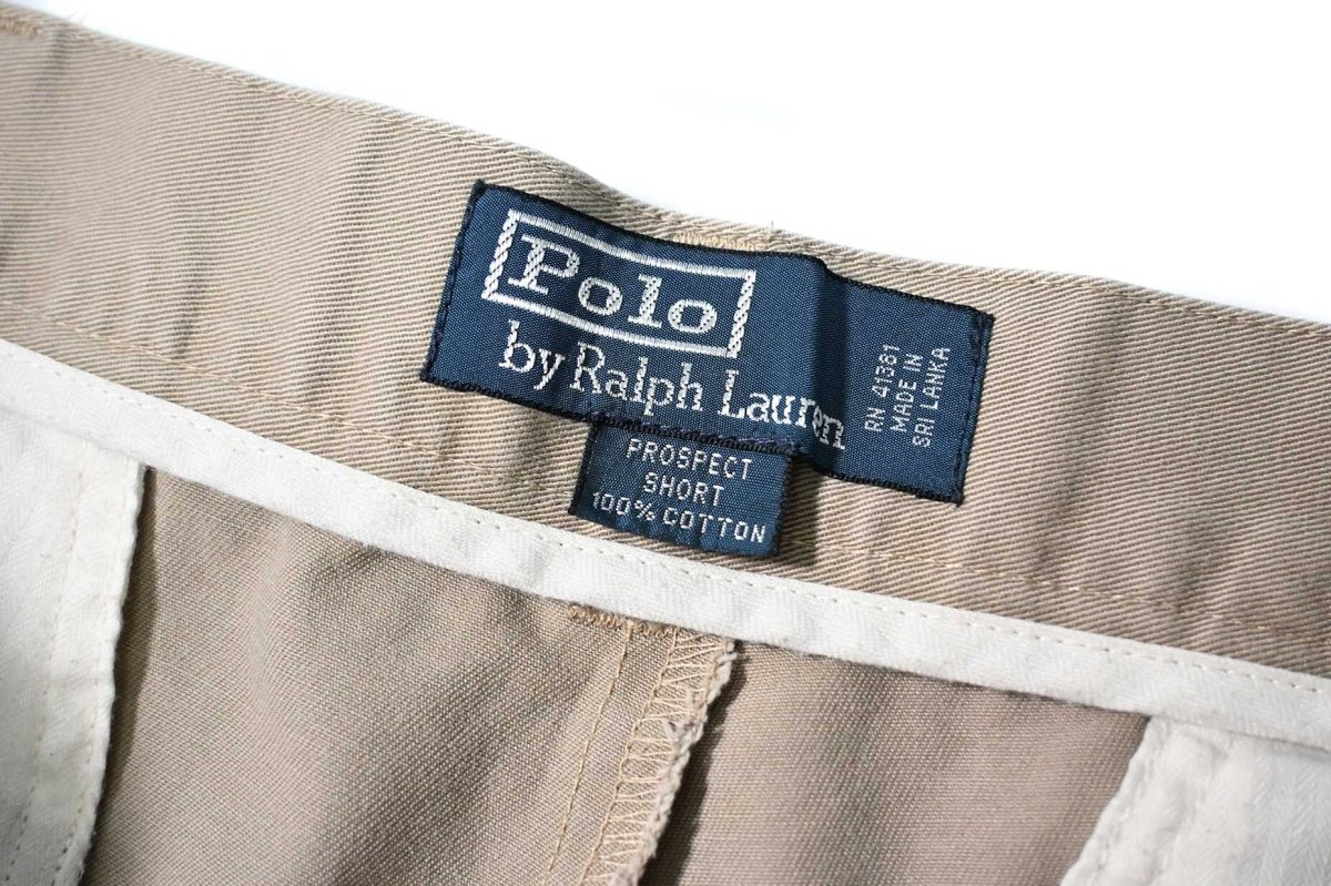 画像5: 90-00s Used Polo Ralph Lauren Prospect Shorts Khaki ラルフローレン (5)