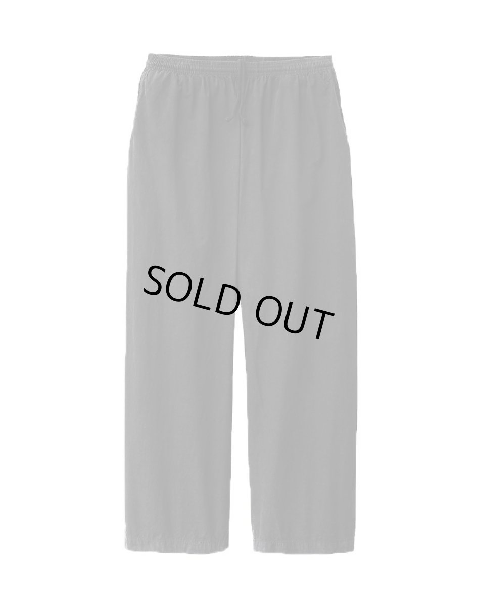 画像1: Los Angeles Apparel Cotton Poplin Wide Leg Pants Black ロサンゼルス アパレル (1)