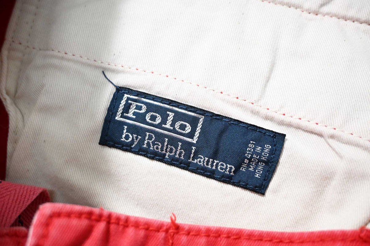 画像6: 90-00s Used Polo Ralph Lauren Chino Shorts Pink ラルフローレン (6)