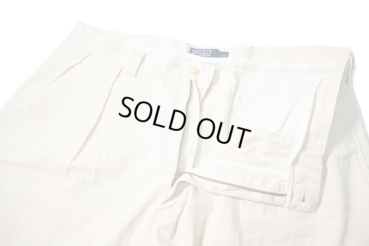 画像4: 90-00s Used Polo Ralph Lauren Tyler Shorts Cream (4)