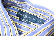 画像4: 90-00s Deadstock Ralph Lauren Stripe B/D Shirt "Classic Fit" (4)