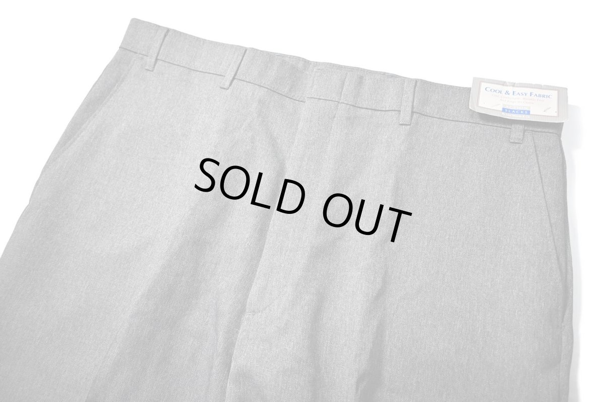 画像2: 90s Deadstock Levi's Action Slacks Grey made in USA (2)