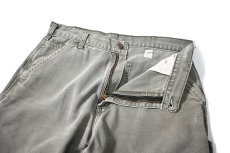 画像5: 00s Used Carhartt Duck Carpenter Pants Moss カーハート (5)