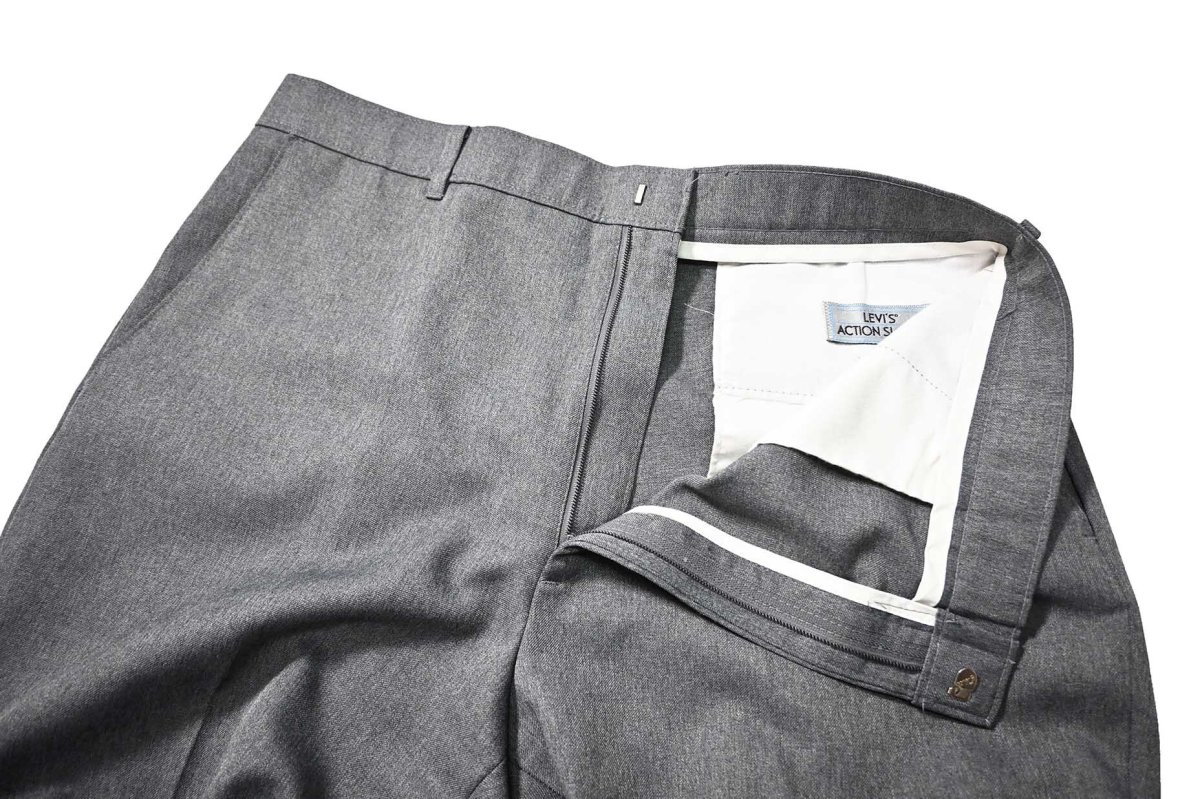 画像5: 90s Used Levi's Action Slacks Grey made in USA (5)