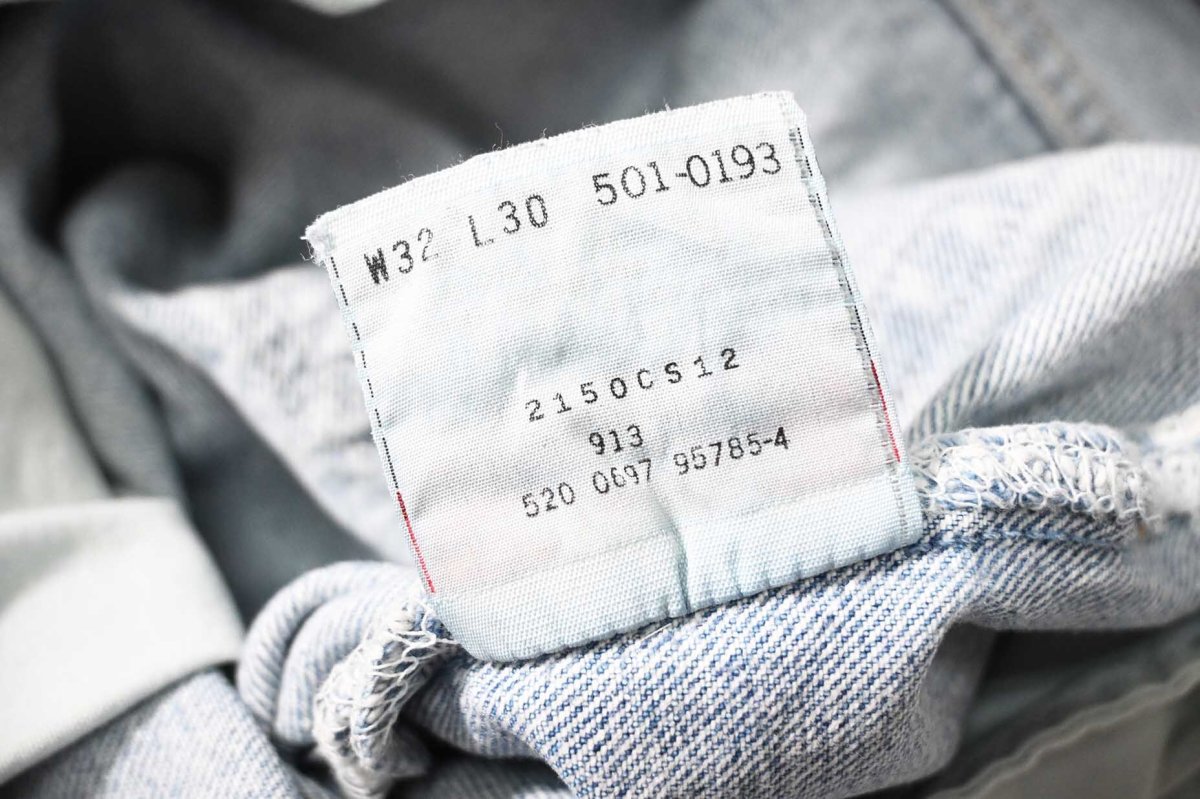 画像8: 97' Used Levi's 501 Denim Pants made in USA (8)