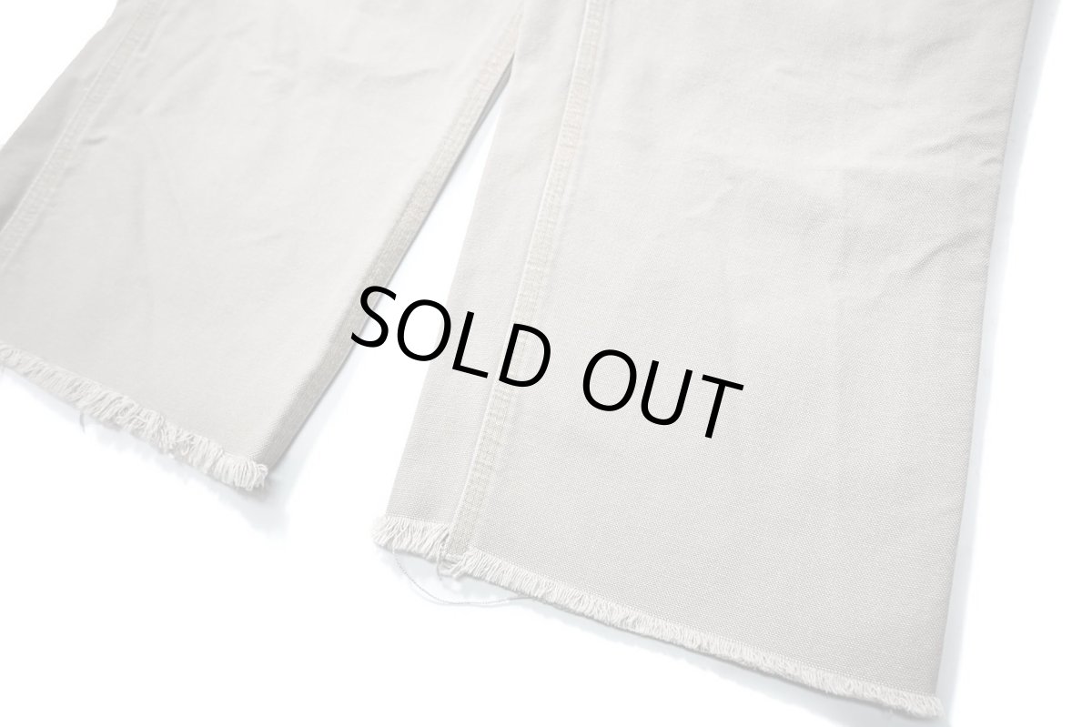 画像3: 13' Used Carhartt Duck Carpenter Pants Cut Off Desert カーハート (3)