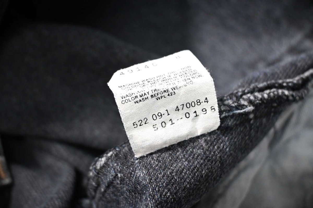 画像8: 91' Used Levi's 501 Denim Pants made in USA (8)