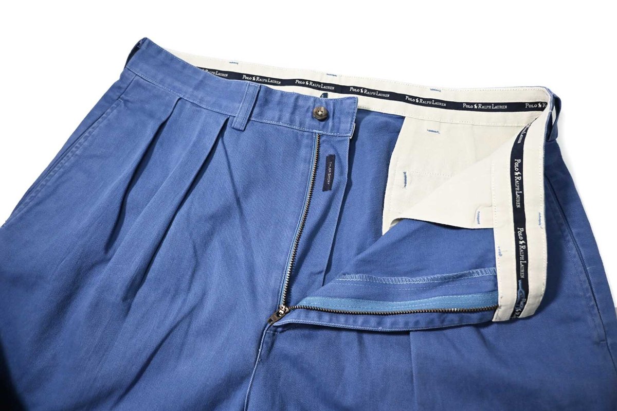 画像4: 90-00s Used Polo Ralph Lauren Tyler Shorts Blue (4)