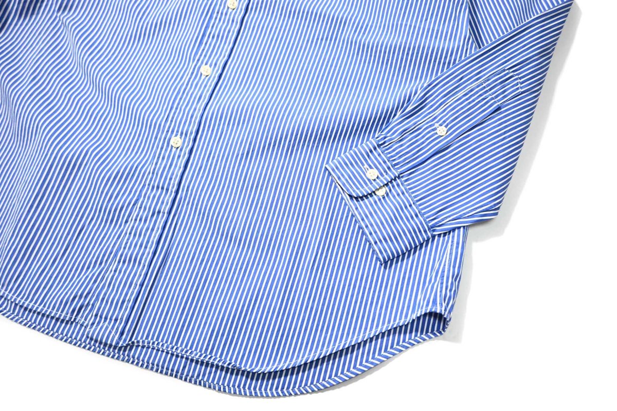 画像3: 90-00s Used Ralph Lauren Stripe B/D Shirt "Classic Fit" (3)
