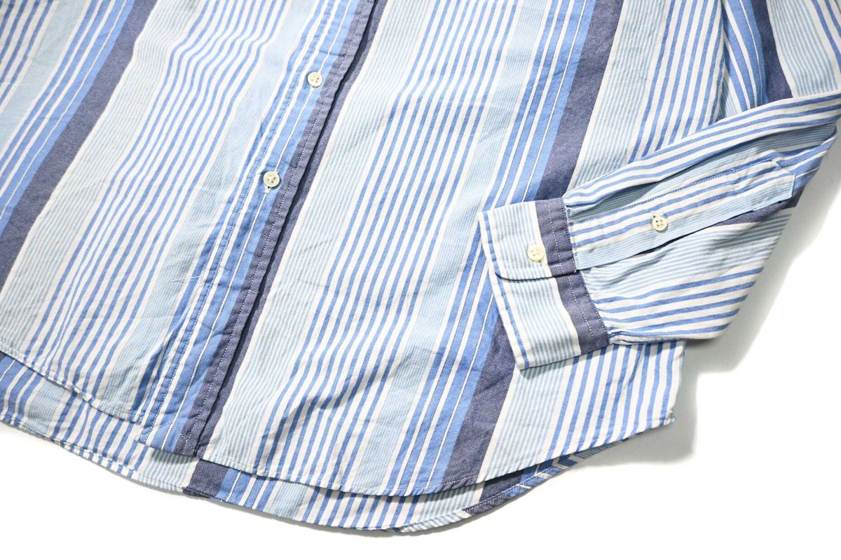 画像3: 90-00s Used Ralph Lauren Stripe B/D Shirt "Classic Fit" (3)