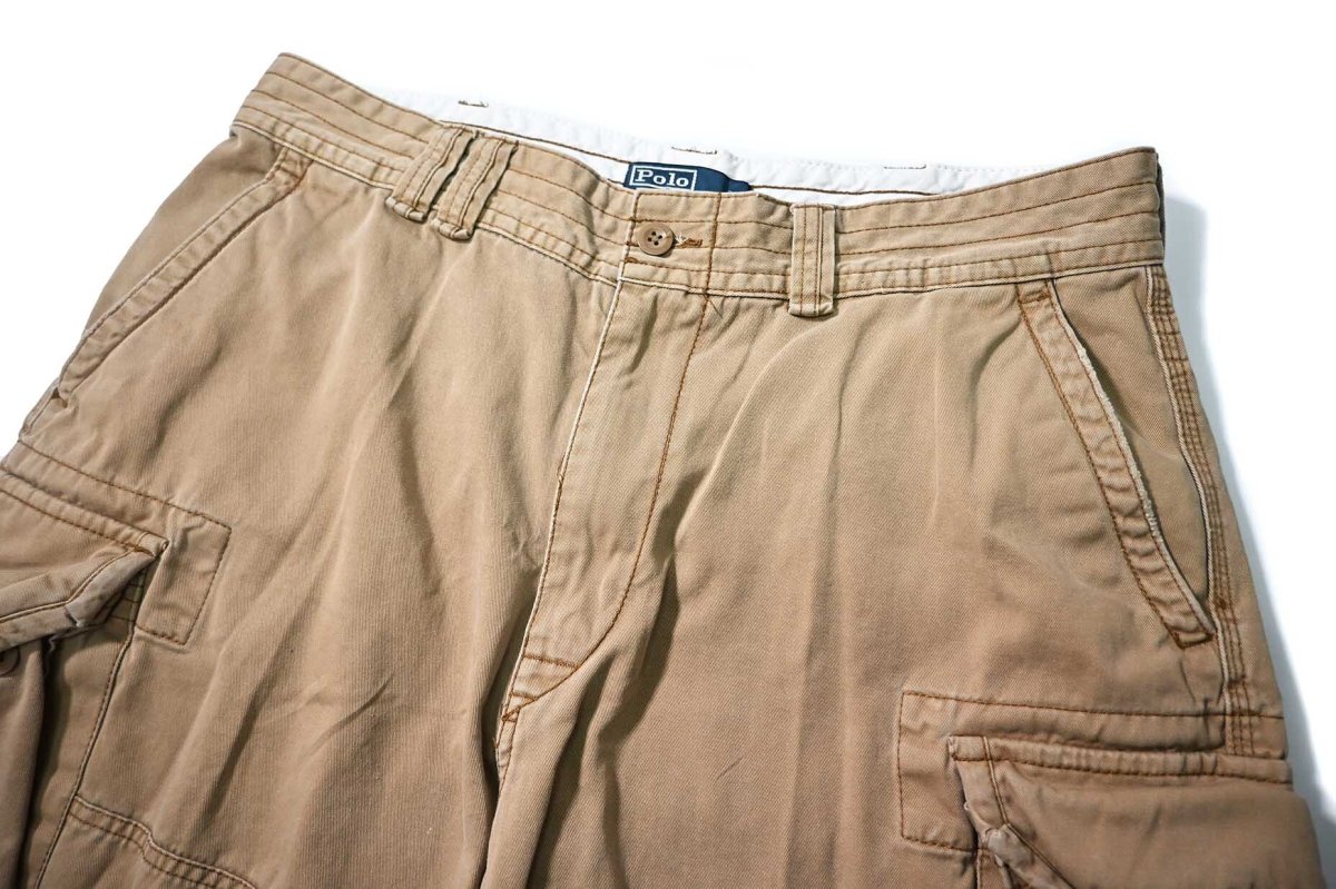 画像2: 90-00s Used Polo Ralph Lauren Cargo Shorts ラルフローレン (2)