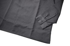 画像3: Ben Davis Long Sleeve Solid 1/2 Zip Shirt Charcoal (3)
