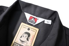 画像3: Ben Davis Short Sleeve Solid 1/2 Zip Shirt Charcoal (3)