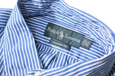 画像4: 90-00s Used Ralph Lauren Stripe B/D Shirt "Classic Fit" (4)