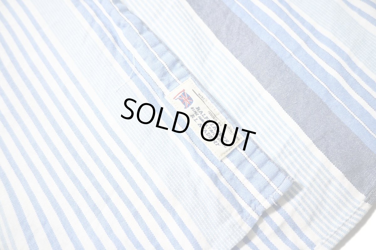 画像5: 90-00s Used Ralph Lauren Stripe B/D Shirt "Classic Fit" (5)