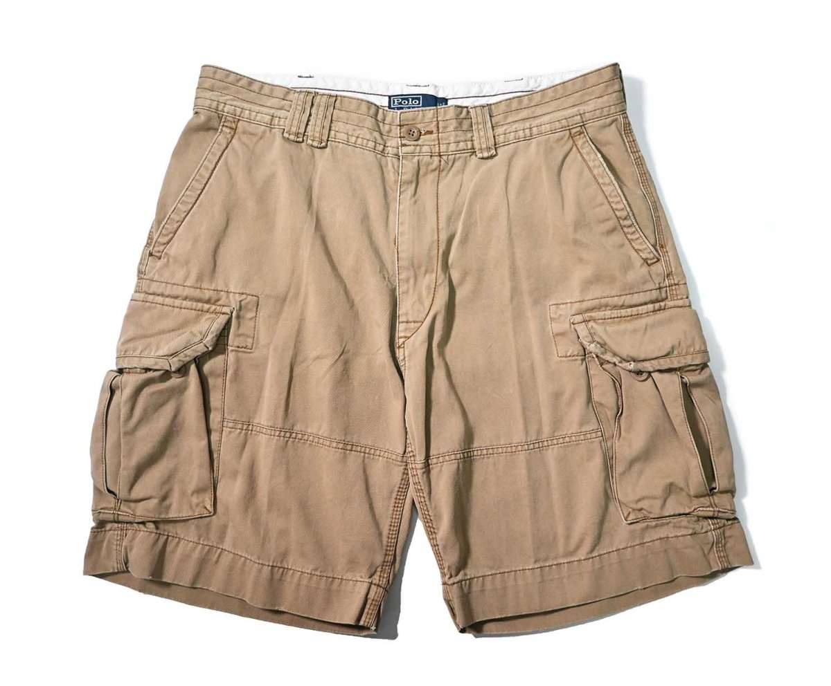 画像1: 90-00s Used Polo Ralph Lauren Cargo Shorts ラルフローレン (1)