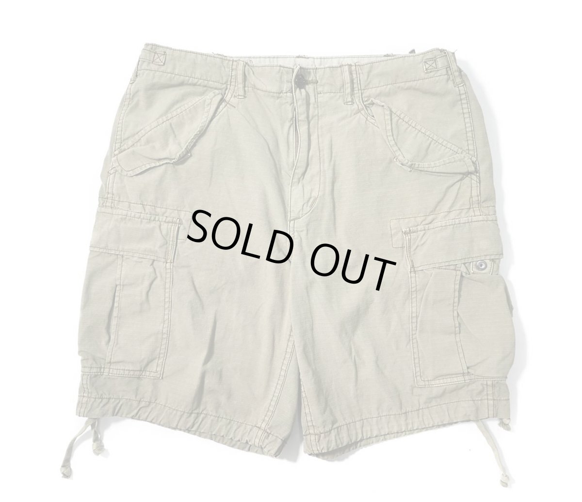 画像1: Used Polo Ralph Lauren Military Cargo Shorts ラルフローレン (1)