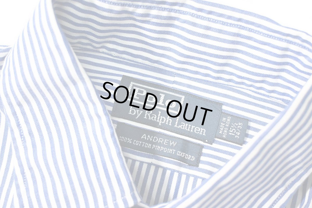 画像4: 90-00s Used Polo Ralph Lauren Stripe Shirt "Andrew" (4)