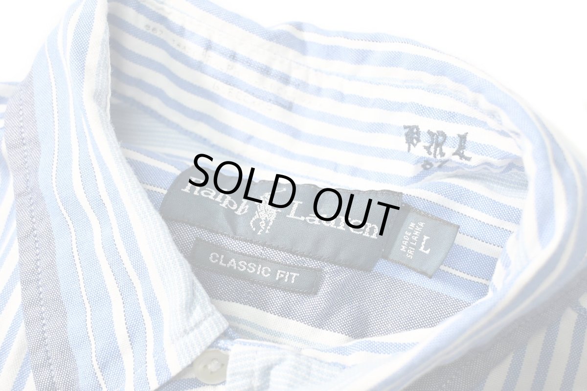 画像4: 90-00s Used Ralph Lauren Stripe B/D Shirt "Classic Fit" (4)