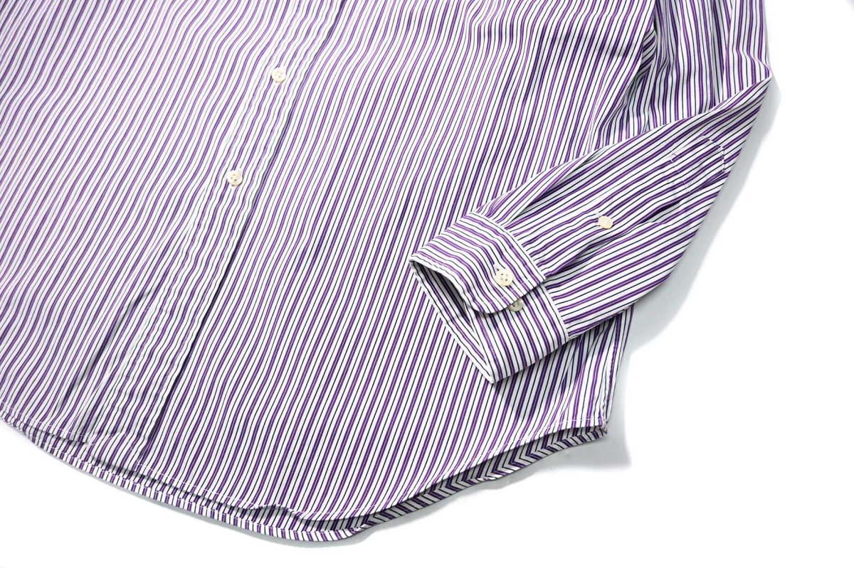 画像3: 90-00s Used Ralph Lauren Stripe B/D Shirt "Classic Fit" (3)