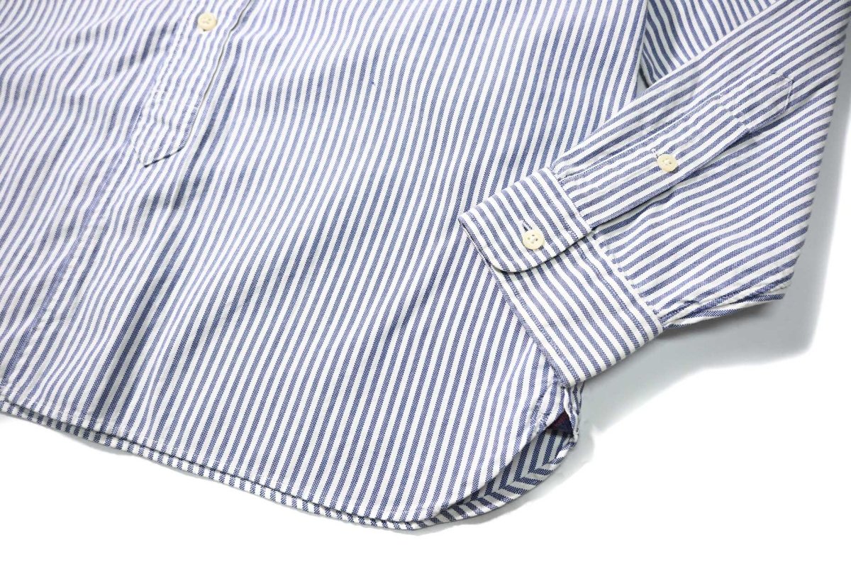 画像3: 90-00s Used Ralph Lauren Stripe B/D Shirt "Classic Fit" (3)