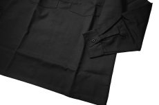 画像3: Ben Davis Long Sleeve Solid 1/2 Zip Shirt Black (3)