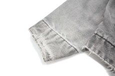 画像4: 04' Used Carhartt Blanket Lined Duck Detroit Jacket Metal Grey made in USA (4)