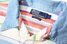 画像3: 90-00s Used Polo Ralph Lauren Short Sleeve Skipper Shirt (3)