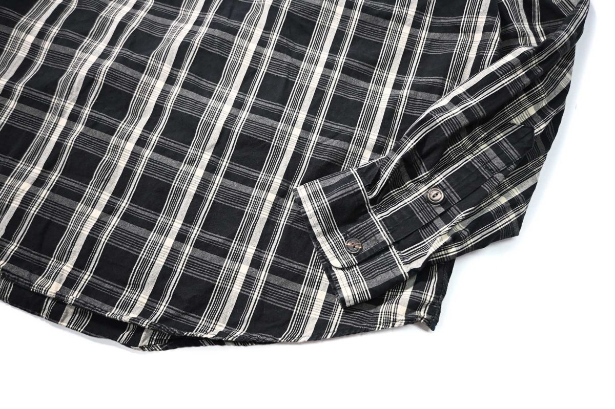 画像3: 90-00s Used Polo Ralph Lauren Pullover Plaid Shirt (3)