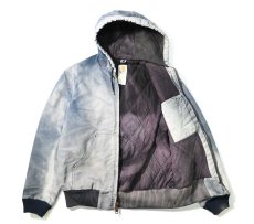 画像6: 03' Used Carhartt Quilted Flannel Lined Active Jacket Navy (6)