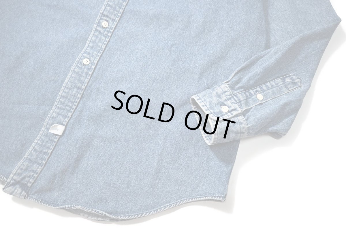 画像3: 90-00s Used Ralph Lauren Denim B/D Shirt (3)
