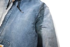 画像4: 03' Used Carhartt Quilted Flannel Lined Active Jacket Navy (4)
