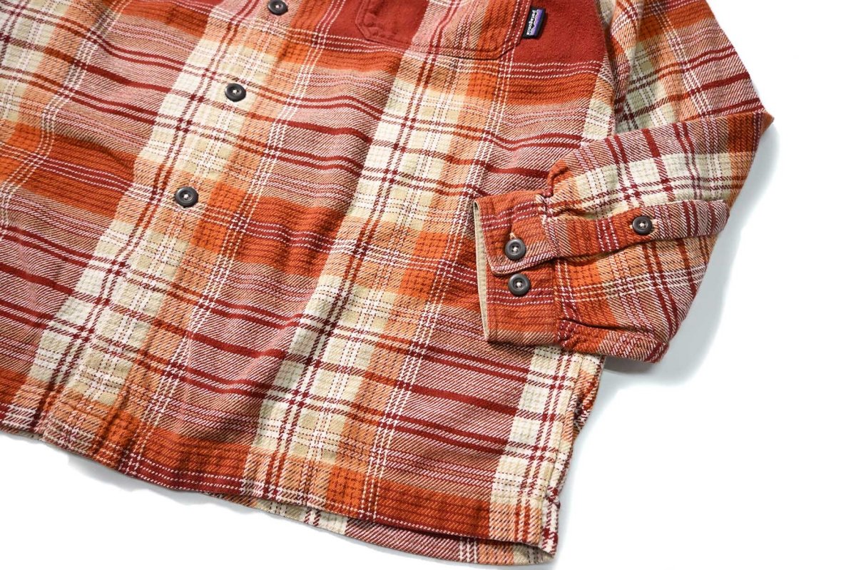 画像3: 04' Used patagonia Heavy Flannel Shirt パタゴニア (3)