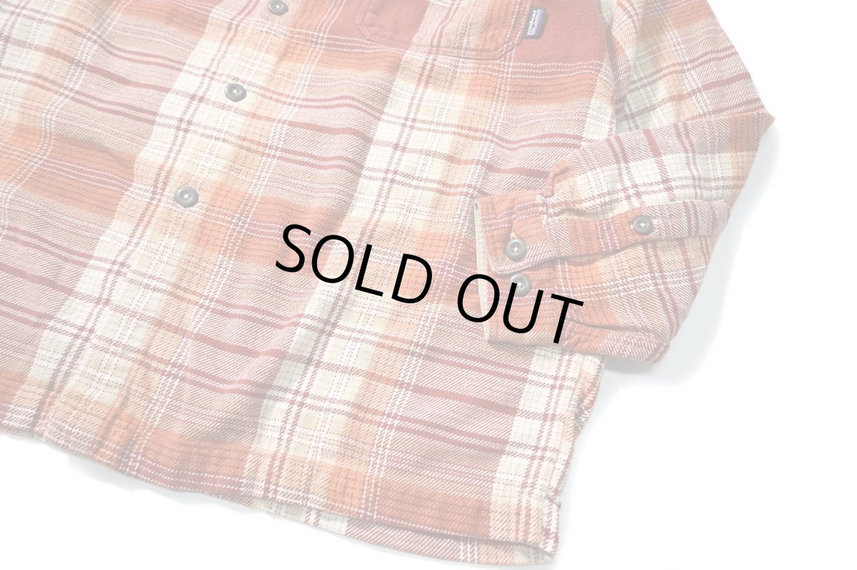 画像3: 04' Used patagonia Heavy Flannel Shirt パタゴニア (3)