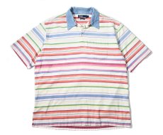 画像1: 90-00s Used Polo Ralph Lauren Short Sleeve Skipper Shirt (1)