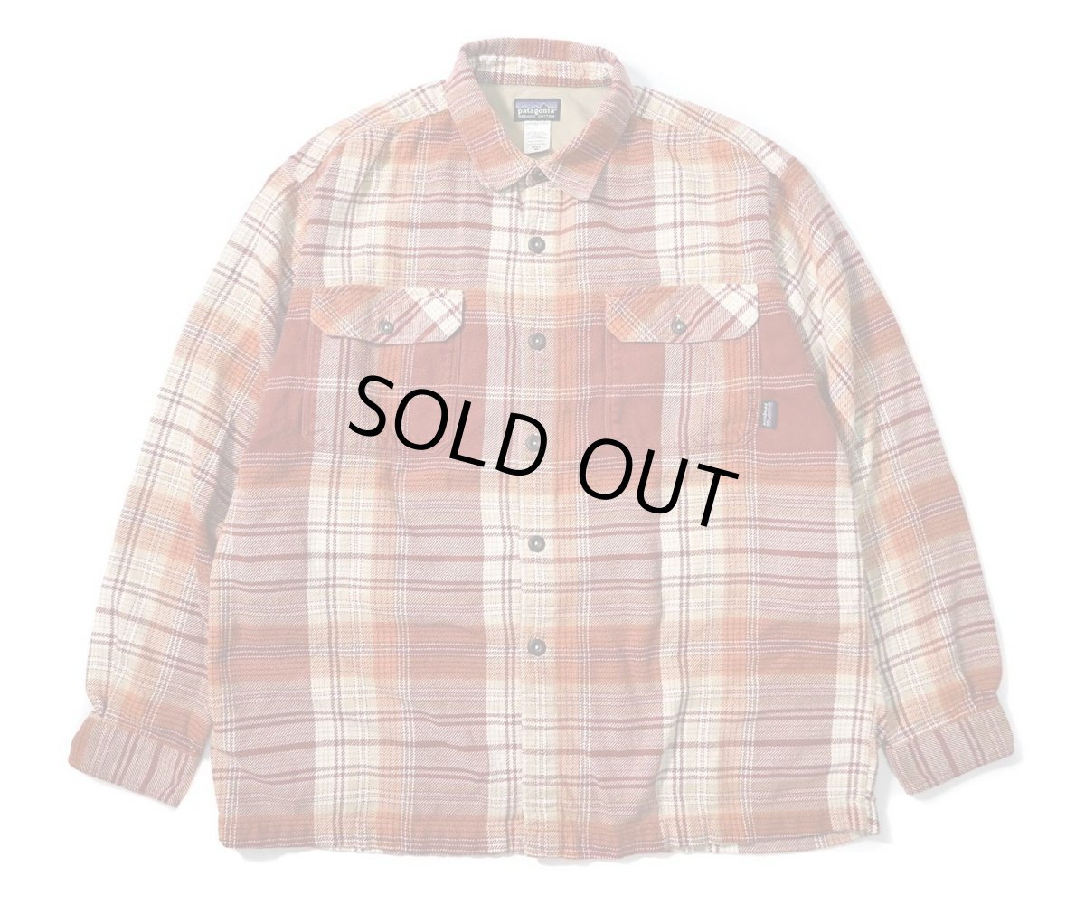 画像1: 04' Used patagonia Heavy Flannel Shirt パタゴニア (1)